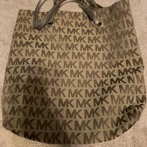 Michael Kors Tan Initial Tote